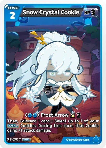 Snow Crystal Cookie, Promotion Cards P-073