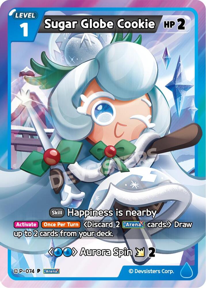 Sugar Globe Cookie, Promotion Cards P-074