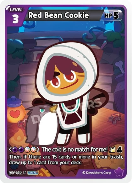 Red Bean Cookie (P-075), Promotion Cards P-075