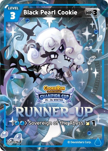 Black Pearl Cookie (Runner-up), Promotion Cards P-078