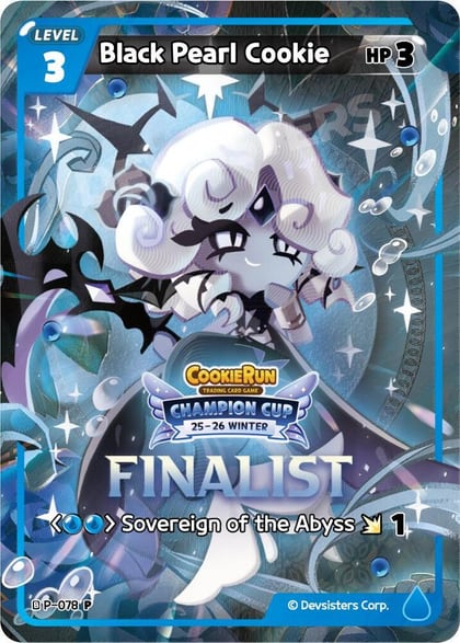 Black Pearl Cookie (Finalist), Promotion Cards P-078