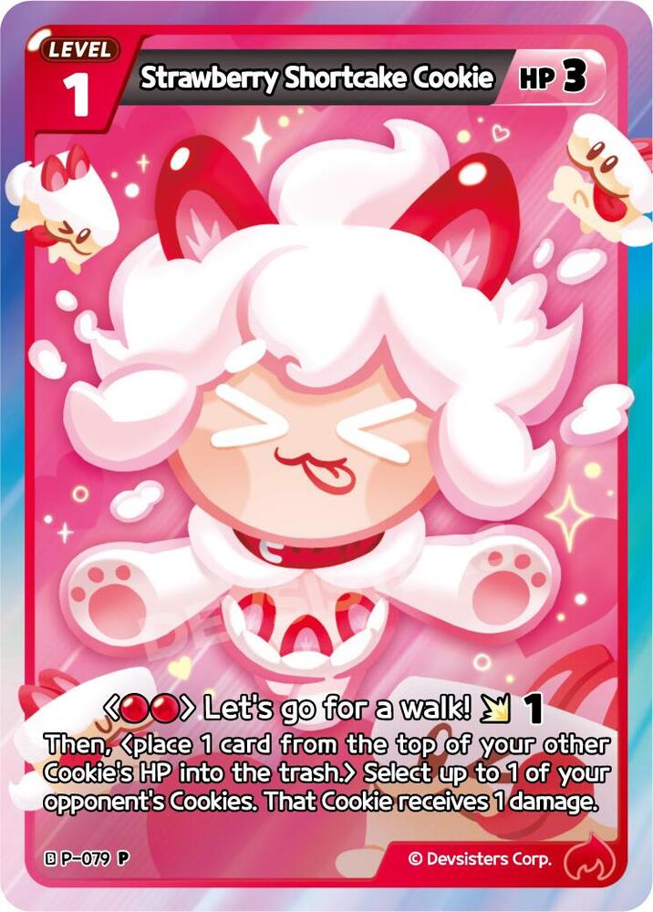 Strawberry Shortcake Cookie, Promotion Cards P-079