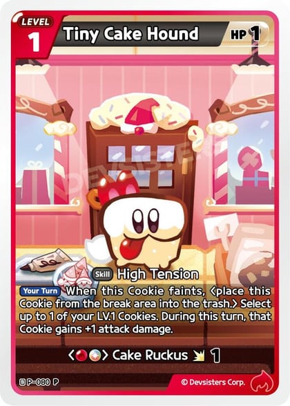 Tiny Cake Hound, Promotion Cards P-080