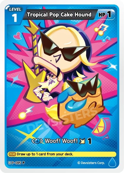 Tropical Pop Cake Hound, Promotion Cards P-085