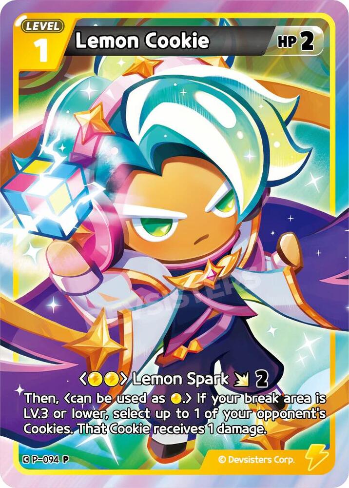 Lemon Cookie, Promotion Cards P-094