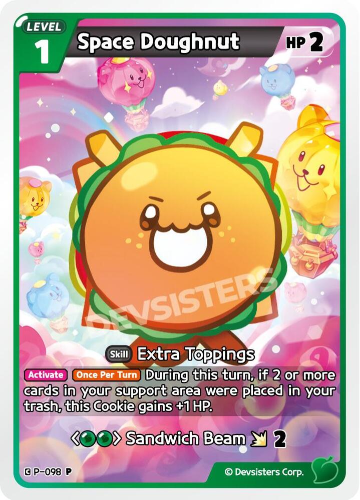 Space Doughnut, Promotion Cards P-098