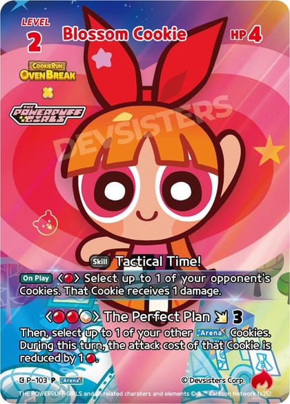 Blossom Cookie, Promotion Cards P-103