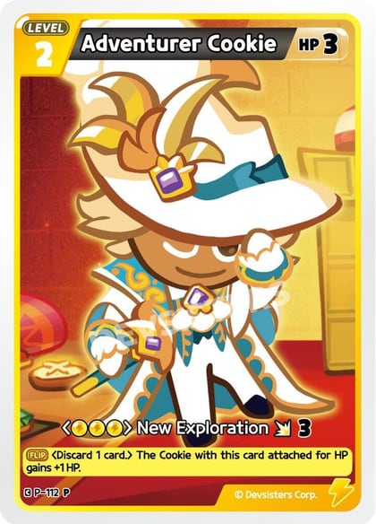 Adventurer Cookie (112), Promotion Cards P-112