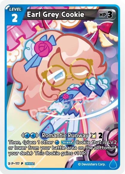 Earl Grey Cookie (117), Promotion Cards P-117