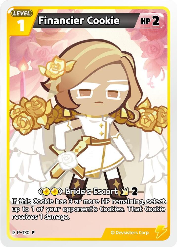 Financier Cookie, Promotion Cards P-130