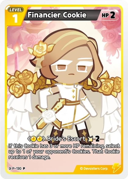 Financier Cookie, Promotion Cards P-130