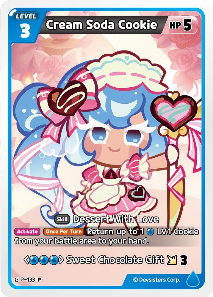 Cream Soda Cookie (133), Promotion Cards P-133