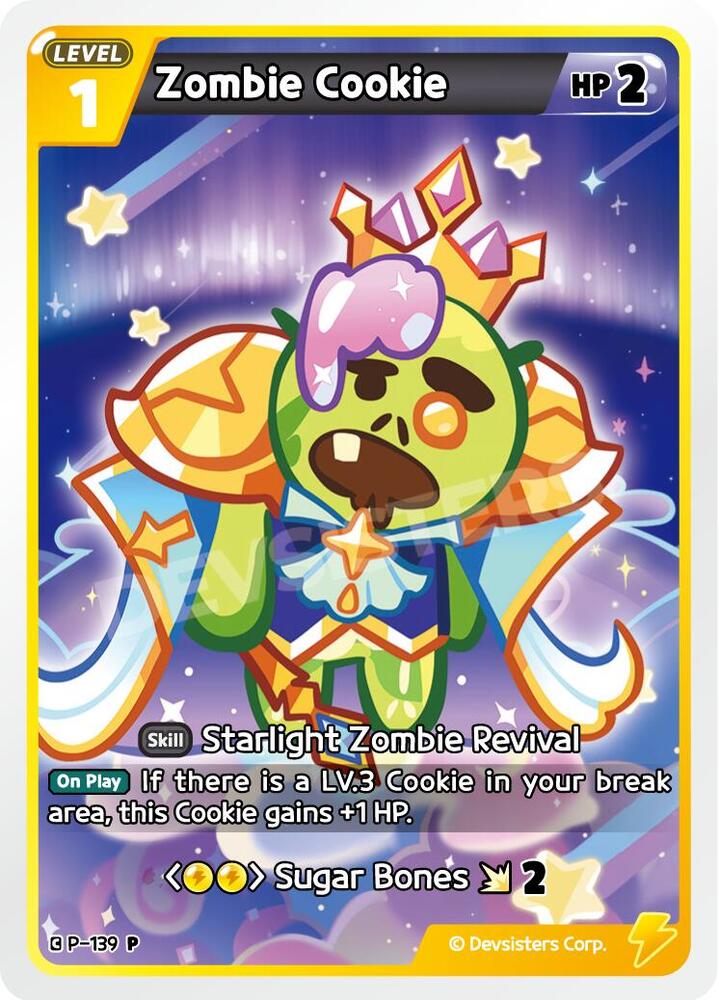 Zombie Cookie, Promotion Cards P-139