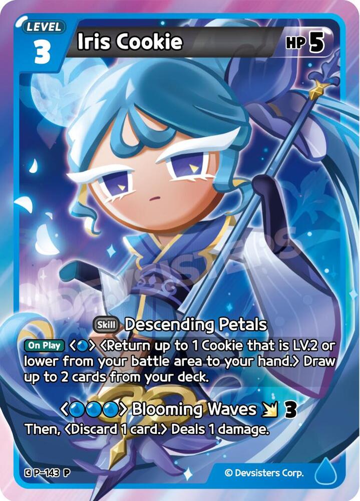 Iris Cookie, Promotion Cards P-143
