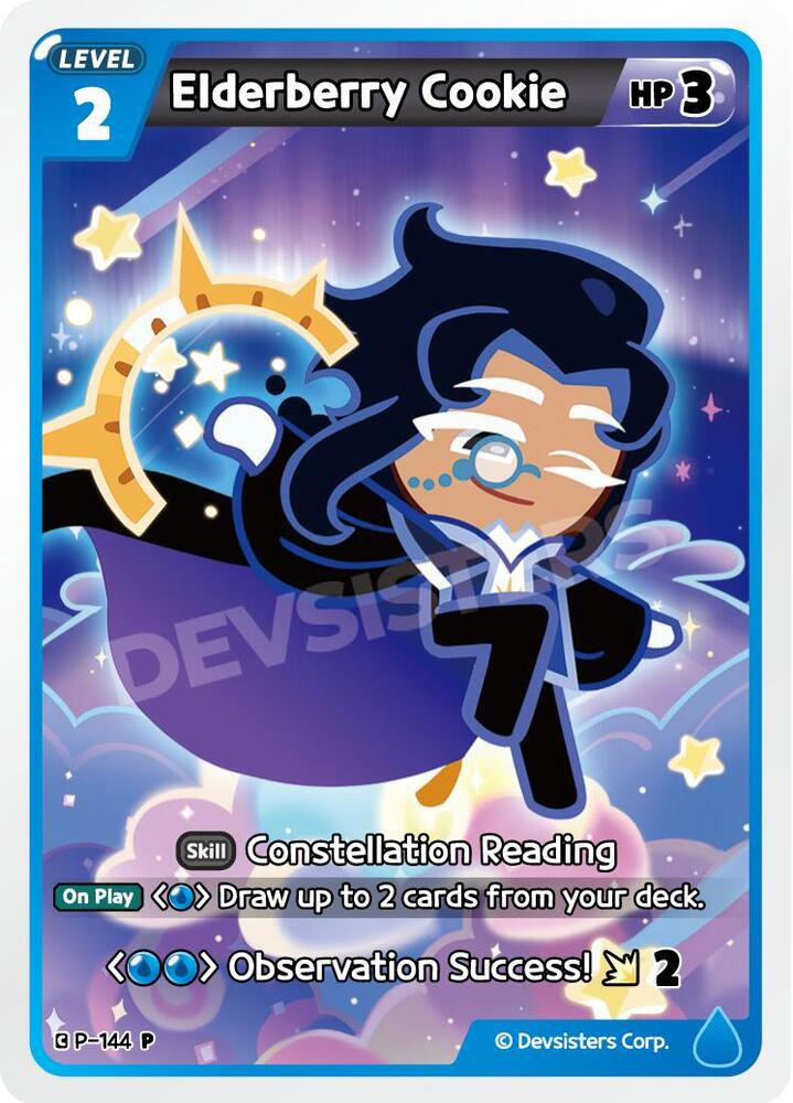 Elderberry Cookie, Promotion Cards P-144