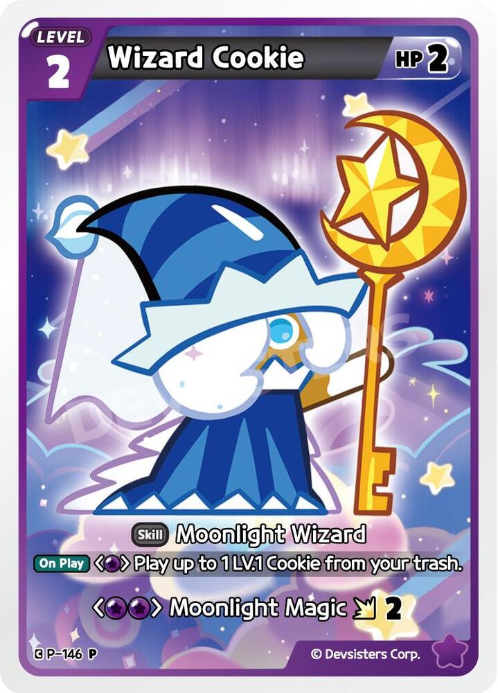 Wizard Cookie, Promotion Cards P-146