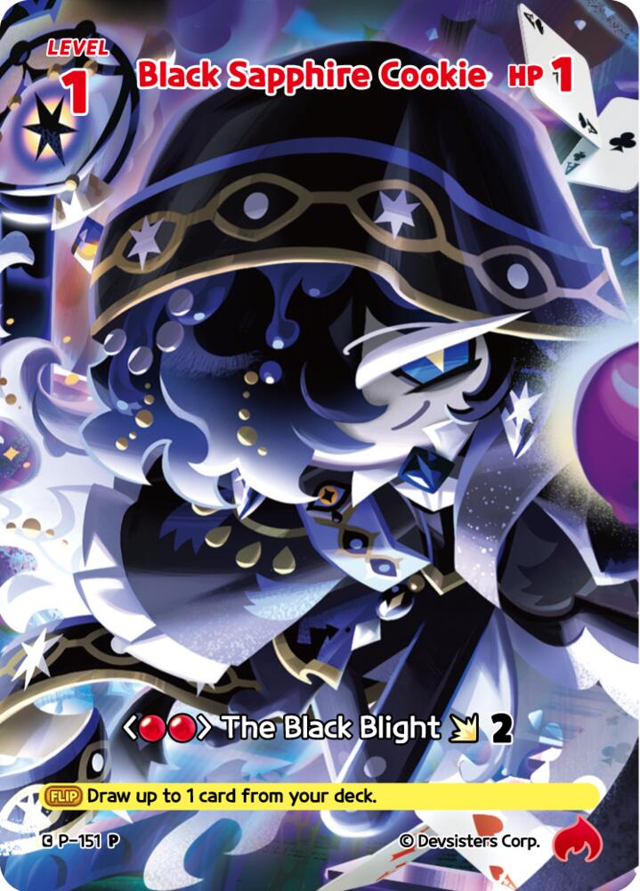 Black Sapphire Cookie (151), Promotion Cards P-151