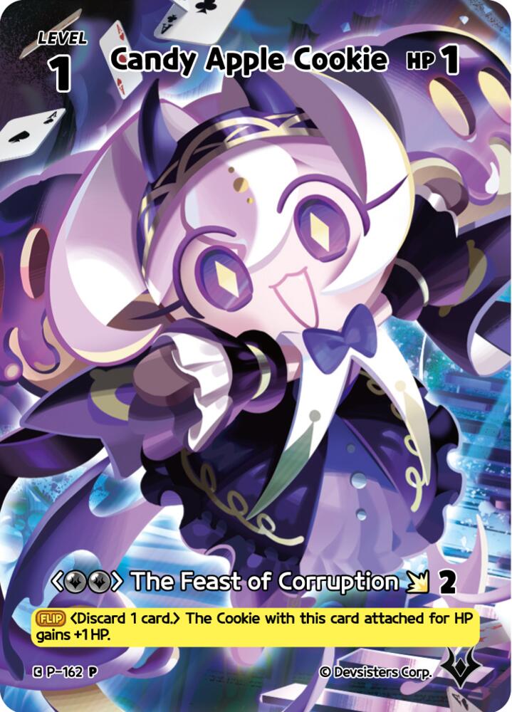 Candy Apple Cookie (162), Promotion Cards P-162