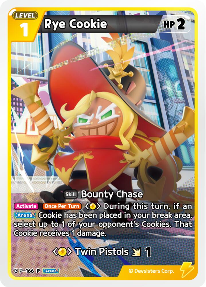 Rye Cookie (166), Promotion Cards P-166