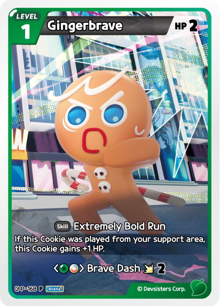 Gingerbrave, Promotion Cards P-168