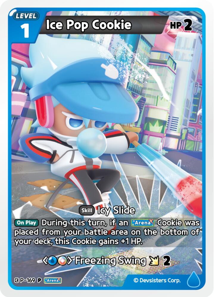Ice Pop Cookie, Promotion Cards P-169