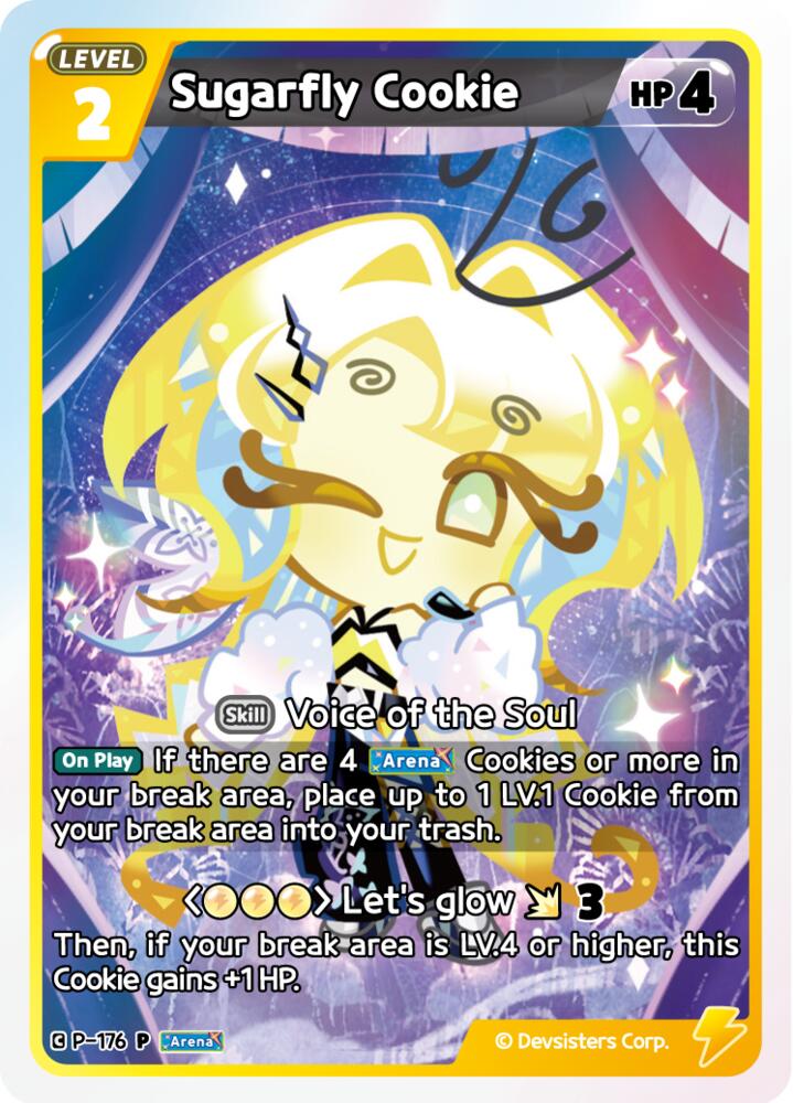 Sugarfly Cookie, Promotion Cards P-176