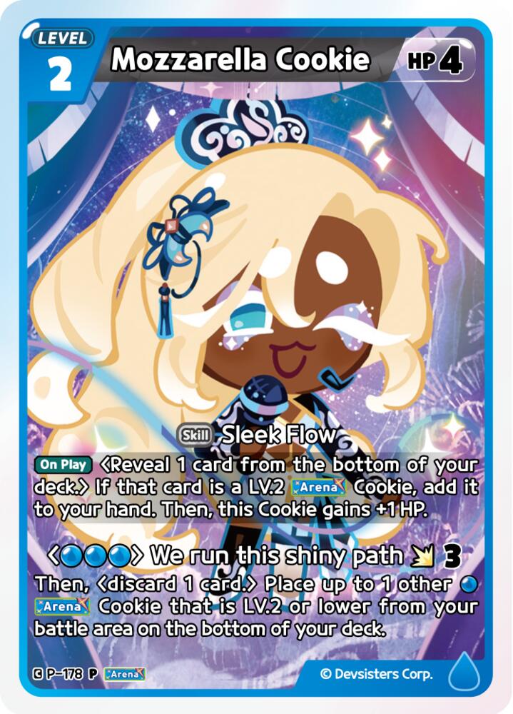 Mozzarella Cookie (178), Promotion Cards P-178