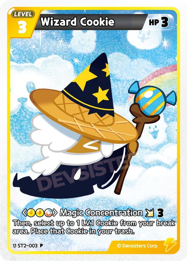 Wizard Cookie (003), Promotion Cards ST2-003