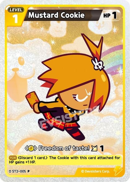 Mustard Cookie (005), Promotion Cards ST2-005
