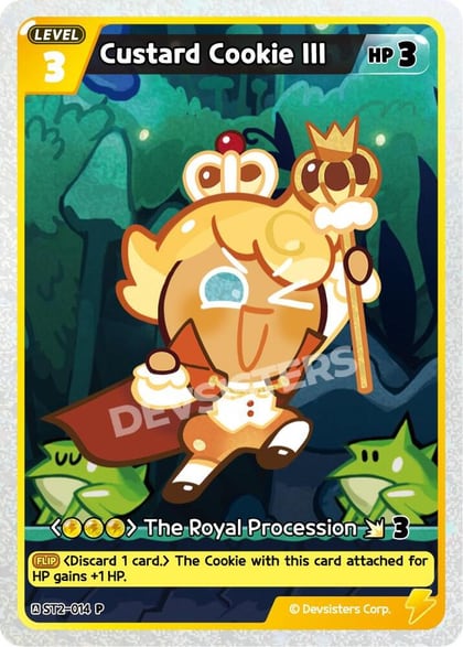 Custard Cookie III, Promotion Cards ST2-014