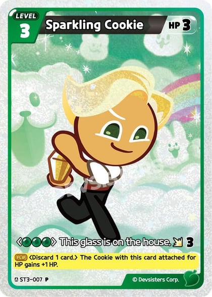 Sparkling Cookie, Promotion Cards ST3-007