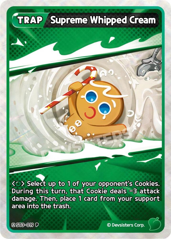 Supreme Whipped Cream, Promotion Cards ST3-019