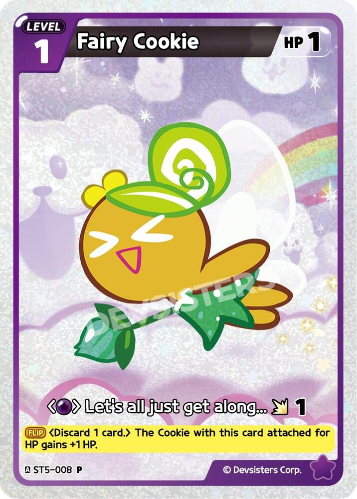 Fairy Cookie, Promotion Cards ST5-008