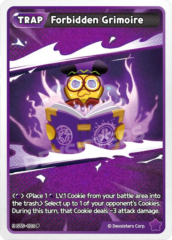 Forbidden Grimoire, Promotion Cards ST5-020