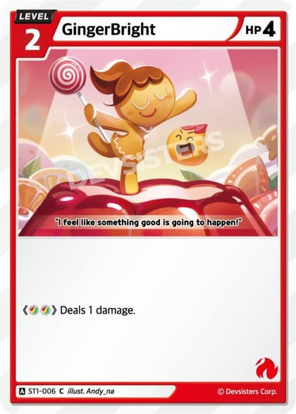 GingerBright (006) (Ver. 1), Starter Deck Assortment 1 ST1-006