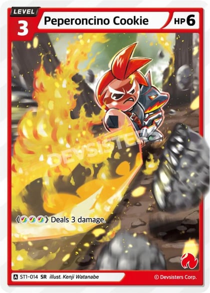 Peperoncino Cookie, Starter Deck Assortment 1 ST1-014