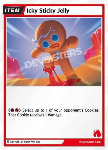 Icky Sticky Jelly, Starter Deck Assortment 1 ST1-016