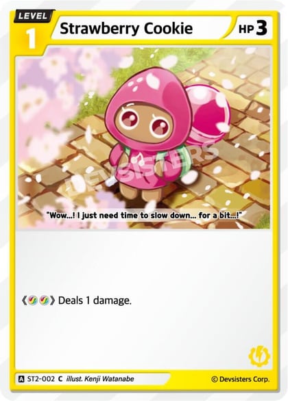 Strawberry Cookie, Starter Deck Assortment 1 ST2-002