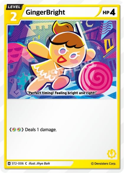 GingerBright (006) (Ver. 2), Starter Deck Assortment 1 ST2-006
