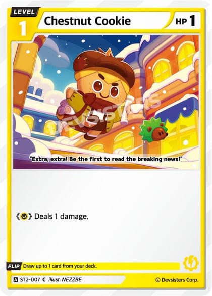 Chestnut Cookie, Starter Deck Assortment 1 ST2-007