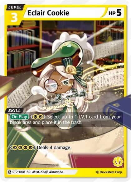 Eclair Cookie, Starter Deck Assortment 1 ST2-008