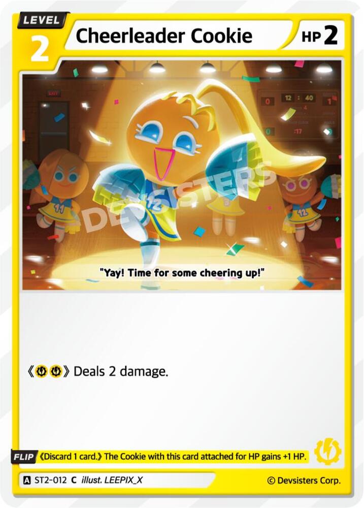 Cheerleader Cookie, Starter Deck Assortment 1 ST2-012