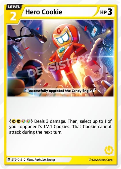 Hero Cookie, Starter Deck Assortment 1 ST2-015