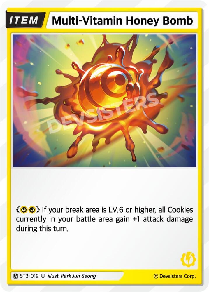 Multi-Vitamin Honey Bomb, Starter Deck Assortment 1 ST2-019