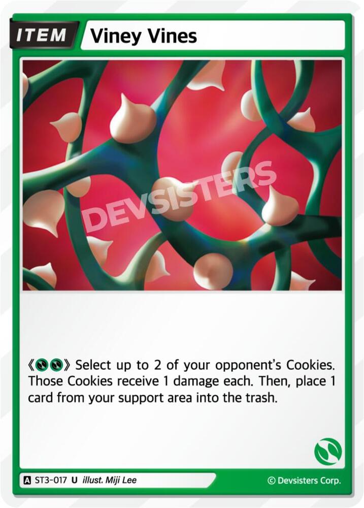 Viney Vines, Starter Deck Assortment 1 ST3-017
