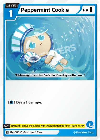 Peppermint Cookie, Starter Deck Assortment 1 ST4-006