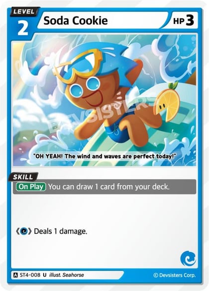 Soda Cookie, Starter Deck Assortment 1 ST4-008