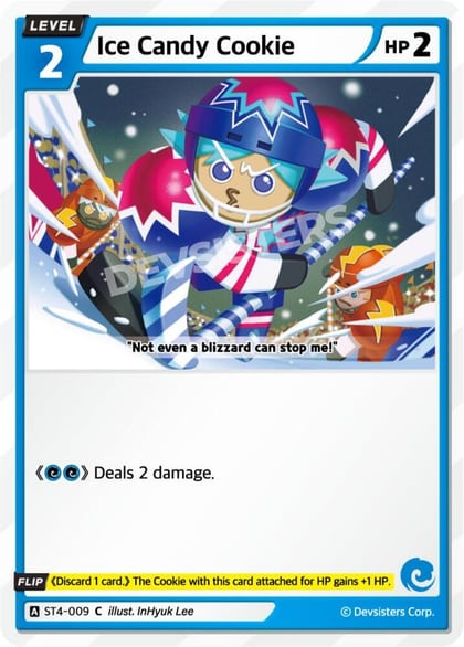 Ice Candy Cookie, Starter Deck Assortment 1 ST4-009