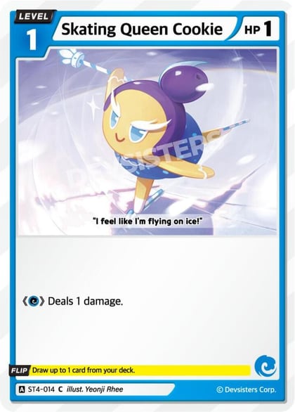 Skating Queen Cookie, Starter Deck Assortment 1 ST4-014