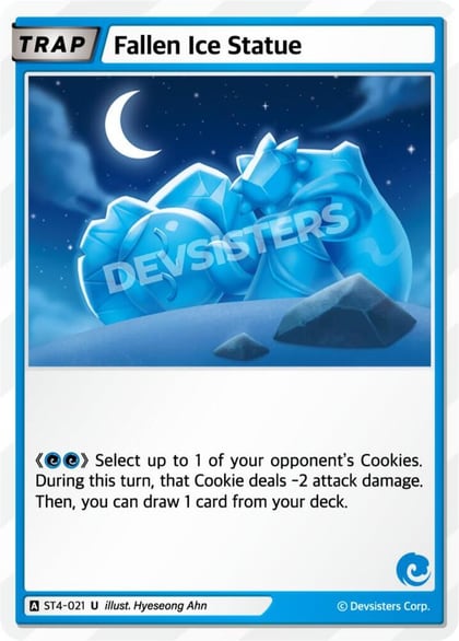 Fallen Ice Statue, Starter Deck Assortment 1 ST4-021